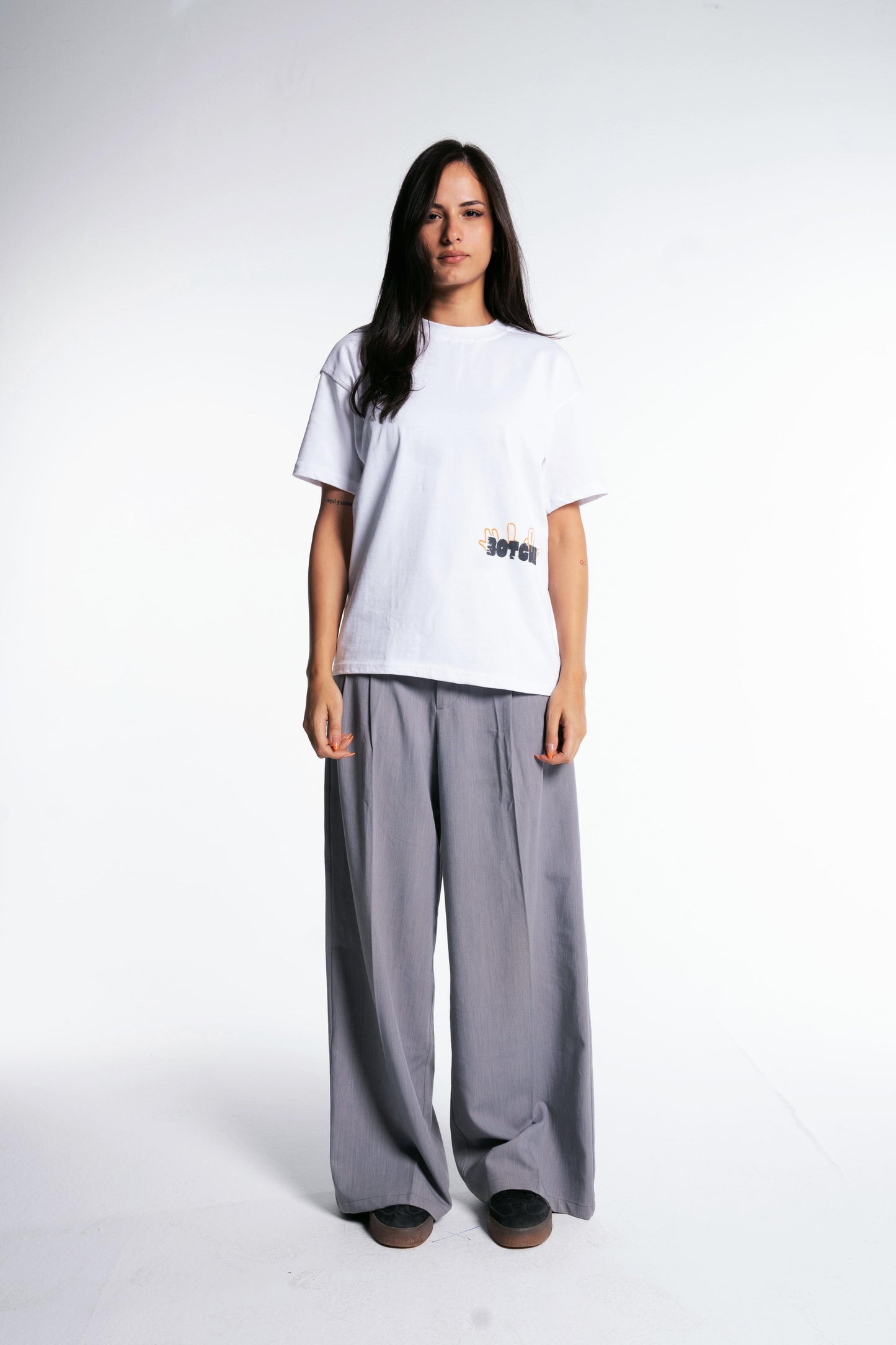 BOTCHI WHITE NOISE T-SHIRT