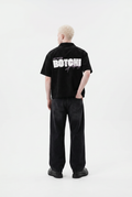 Essential kintted polo - Black