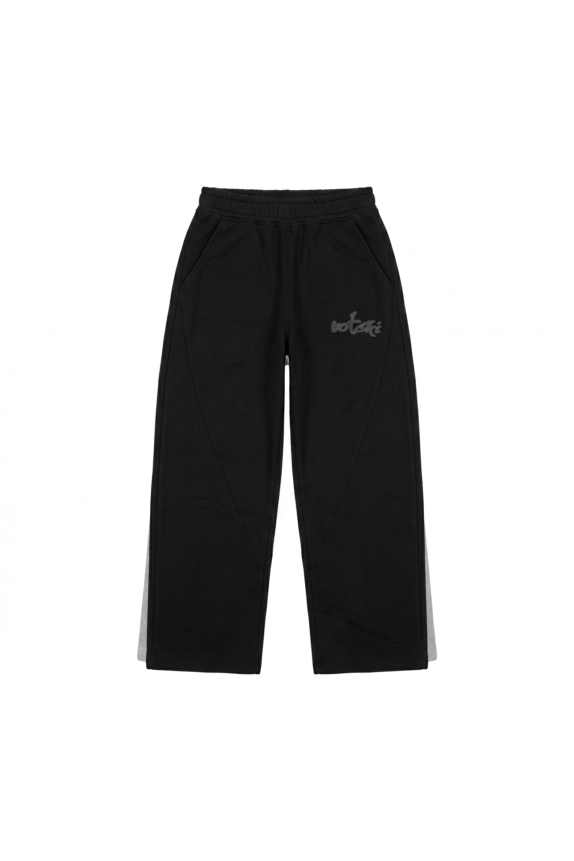 Botchi Melton Pants Black (Wide Leg)