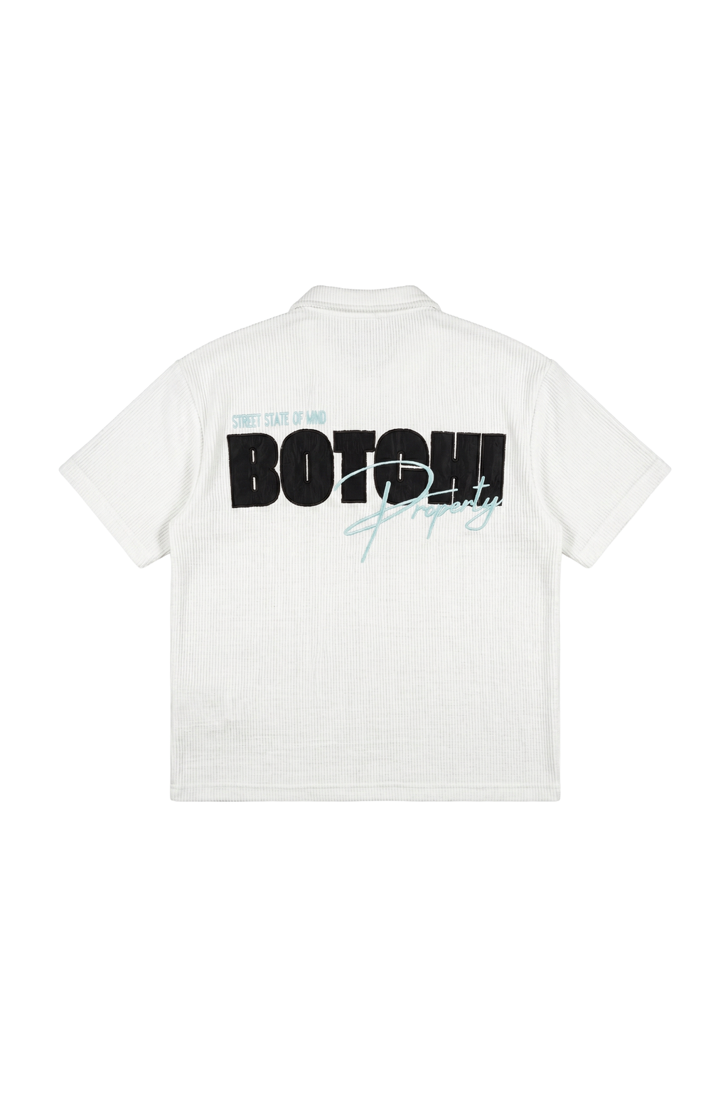 Essential kintted polo - White