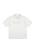 Essential kintted polo - White