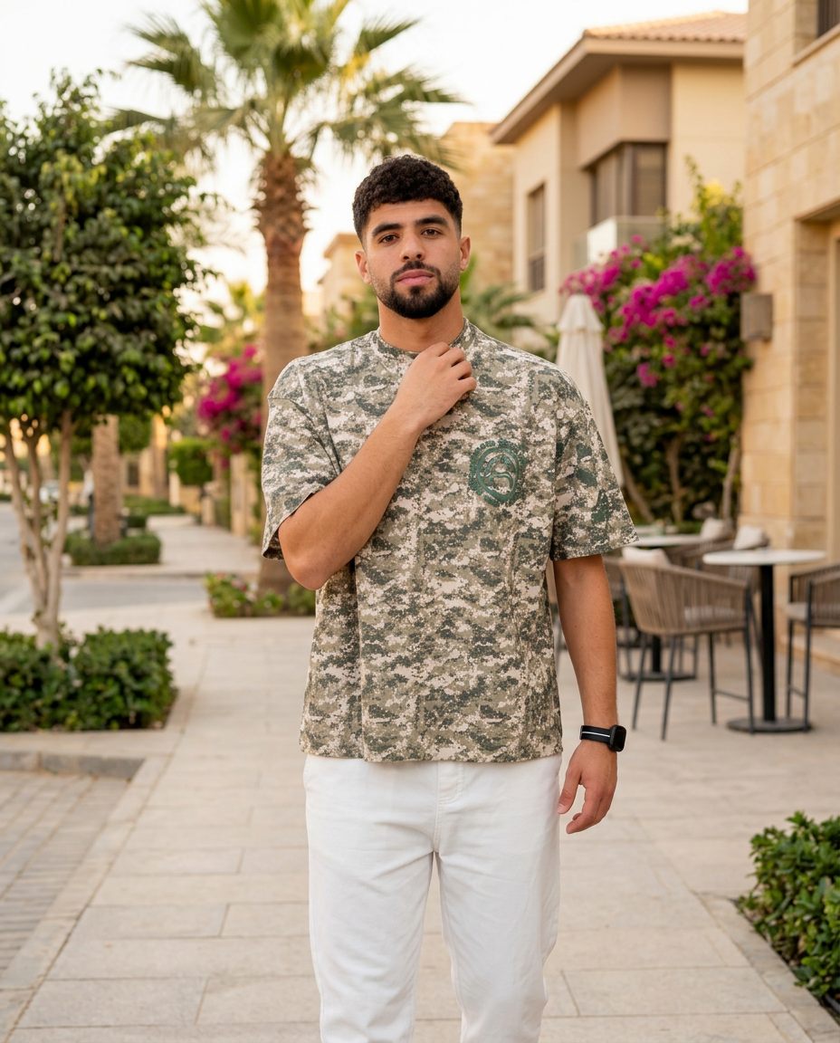 Botchi Army Printed T-shirt
