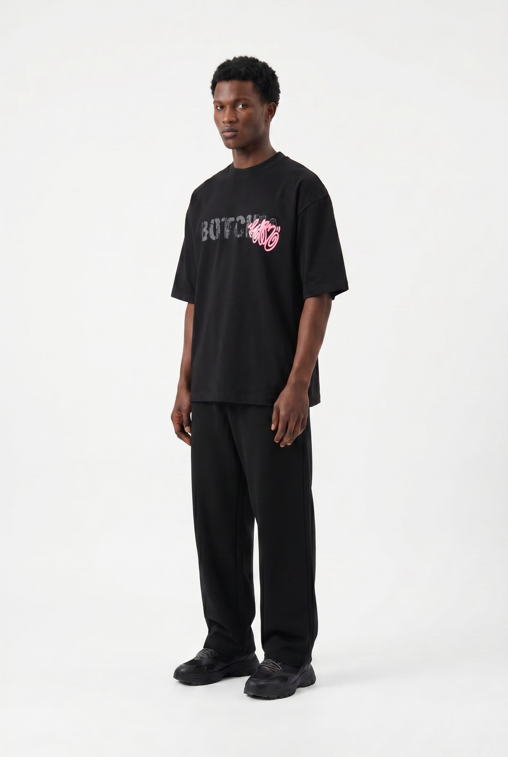 Trace T-shirt Black