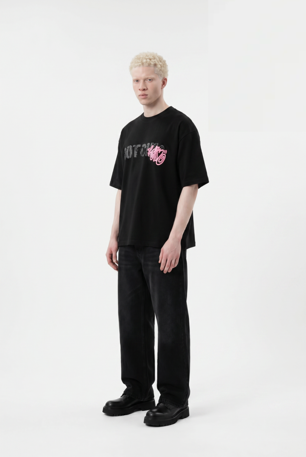 Trace T-shirt Black