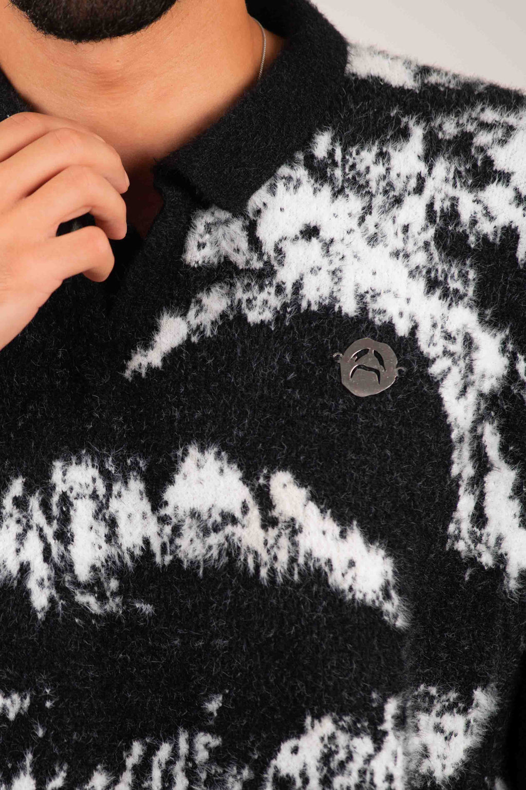Mohair Knit Polo (Pre-order)