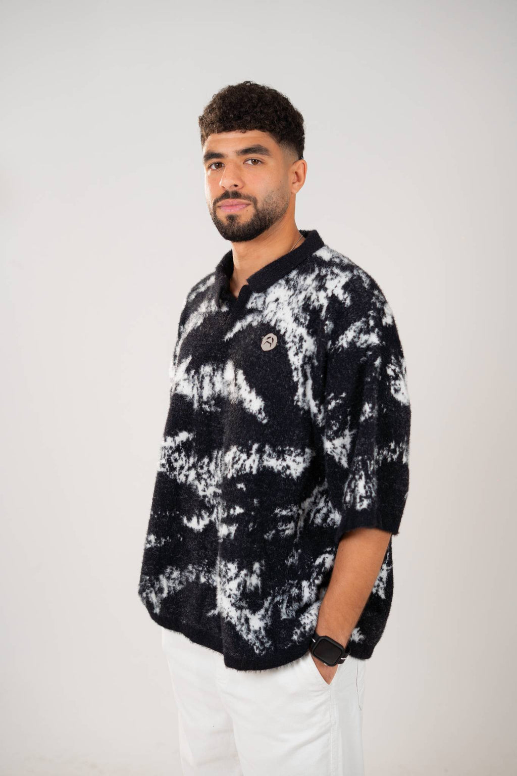 Mohair Knit Polo (Pre-order)