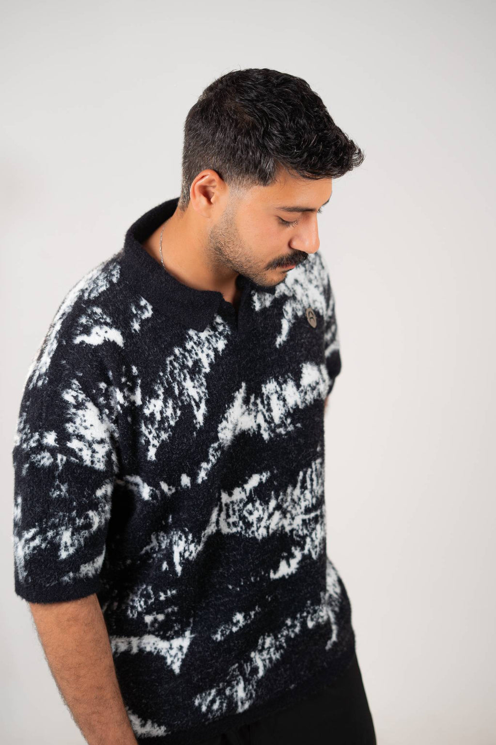 Mohair Knit Polo (Pre-order)