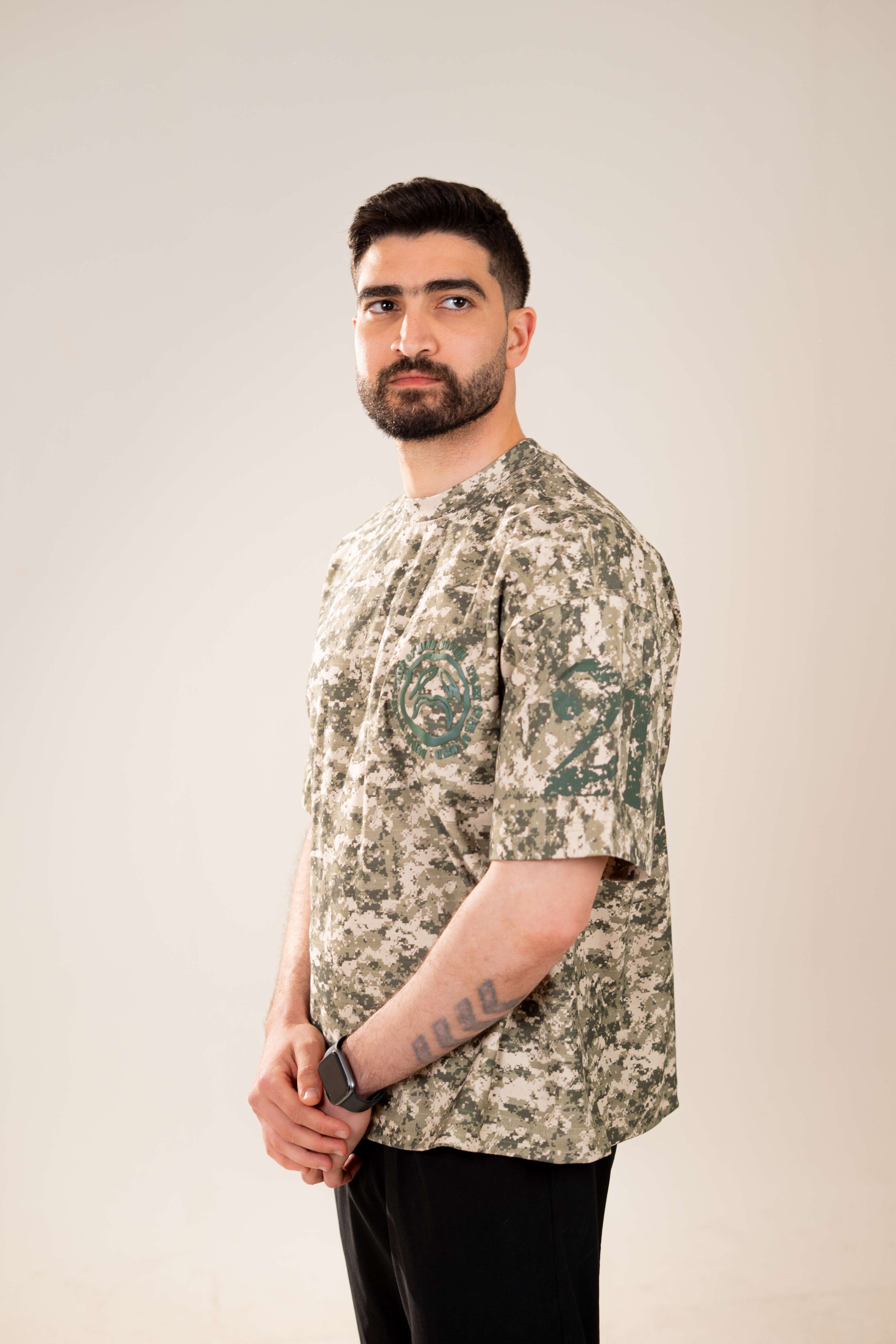 Botchi Army Printed T-shirt