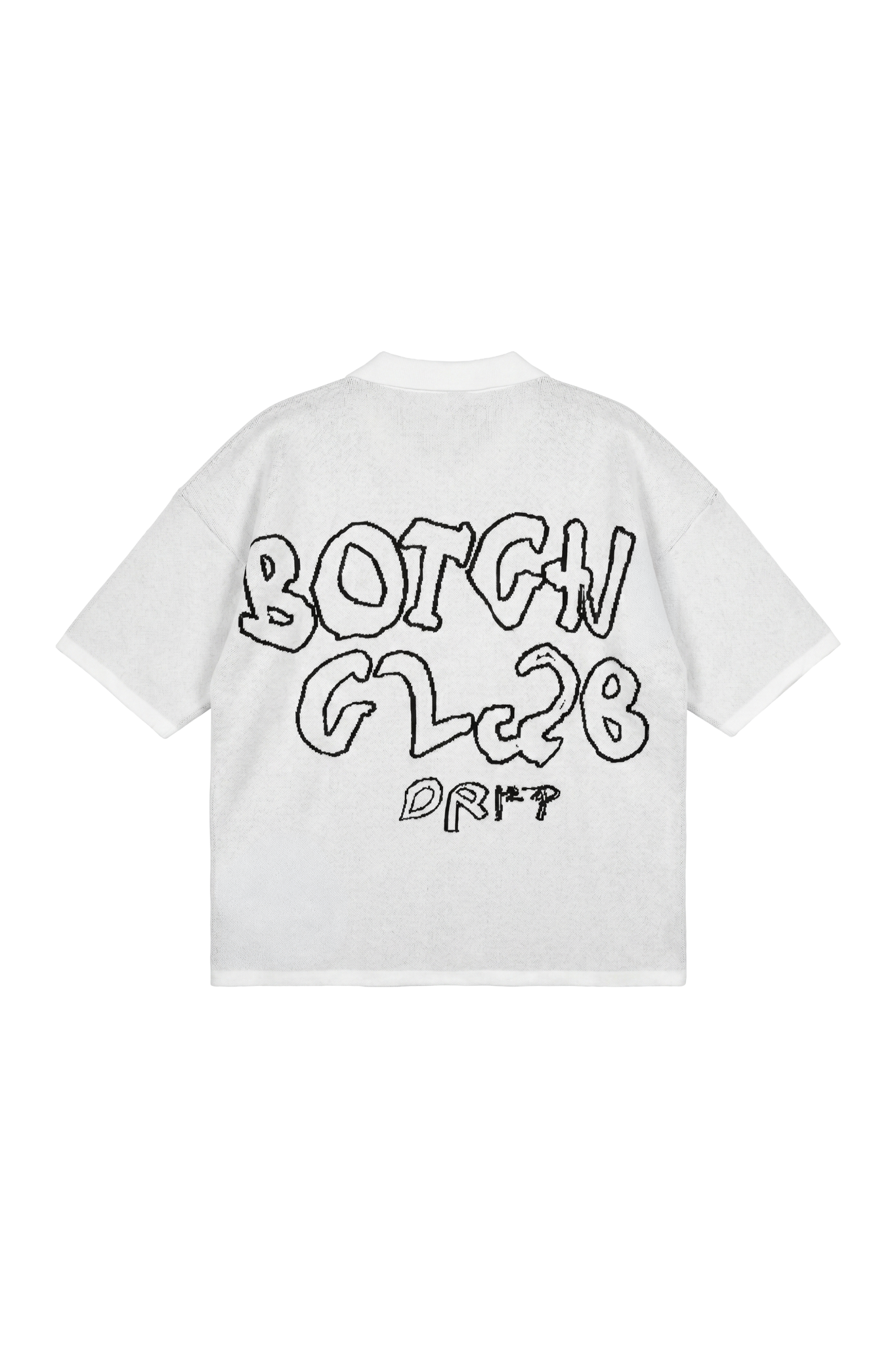 Botchi Knit Polo White