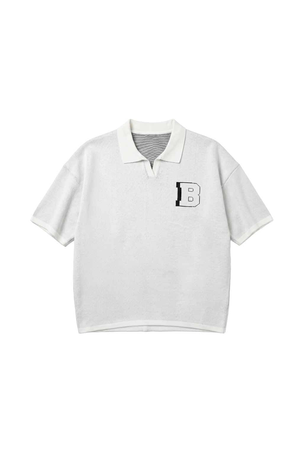 Botchi Knit Polo White