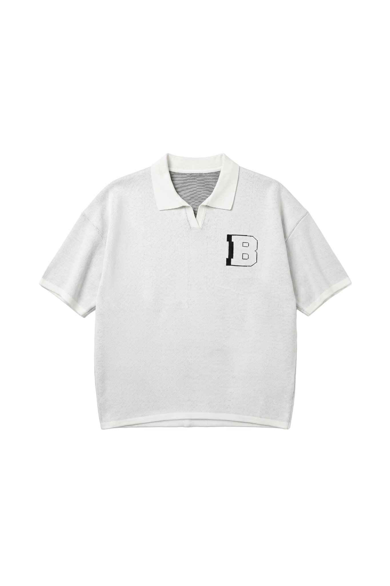 Botchi Knit Polo White
