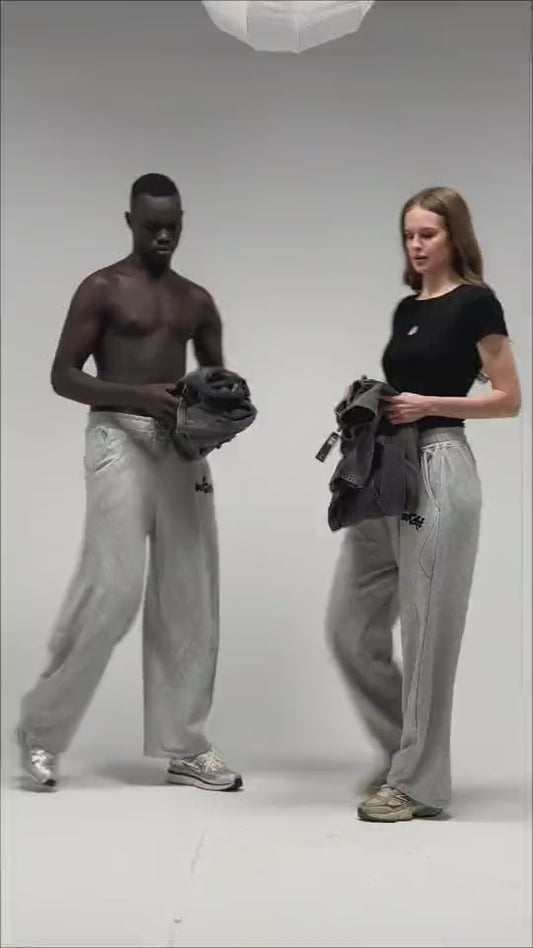 Botchi Melton Pants on model